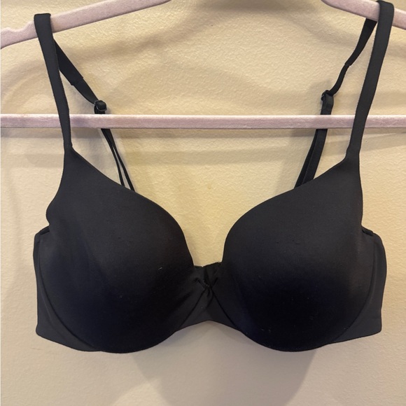 Victoria’s‎ Secret ilex liner Demi Black Bra Size 34C - Picture 1 of 6